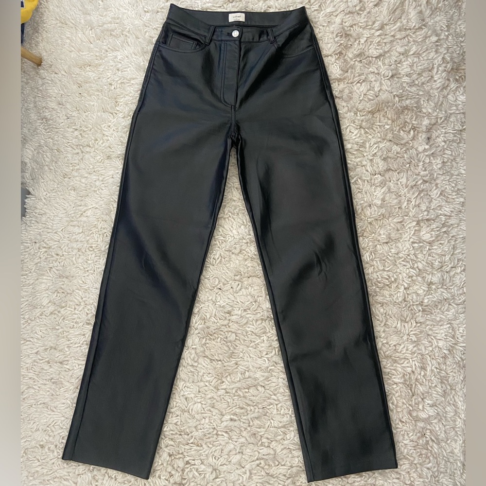 Aritzia Melina Vegan Leather Pants
